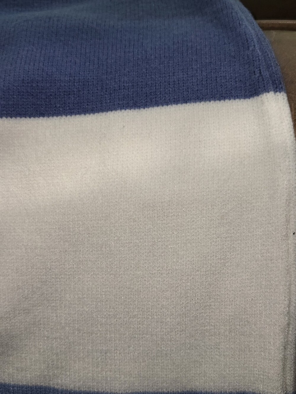 Lulu's Baby Blue & White Striped Knit Sleeveless Tank Midi Dress Womens Size S - Picture 13 of 13